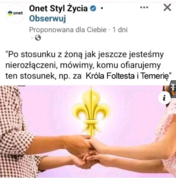 Za Temerię to nawet zostanę chłopcem do towarzystwa