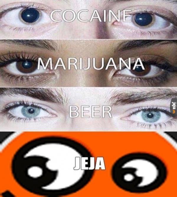 Oczy po narkotykach