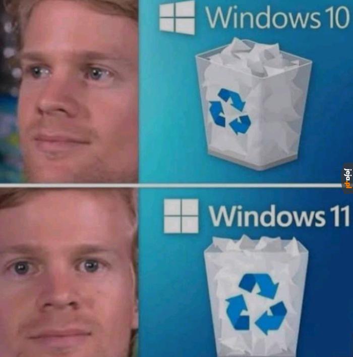 Imo Windows 10 wyglądał lepiej