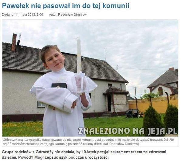 Okrutna niewrażliwość ludzi