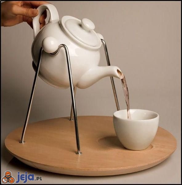Japońskie wynalazki  - statyw do czajnika