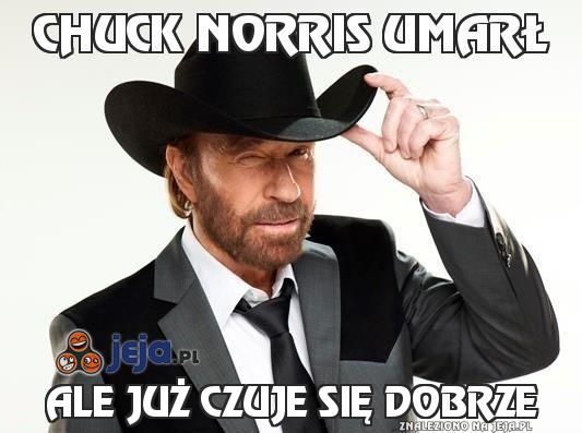 Chuck Norris umarł