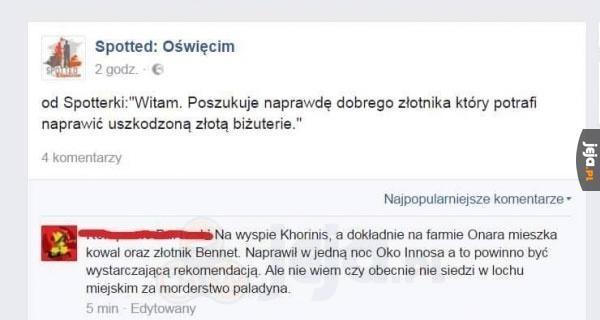 Najlepszy spec od uszkodzonej biżuterii!