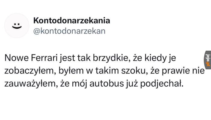 Fuj, w życiu sobie takiego nie kupię