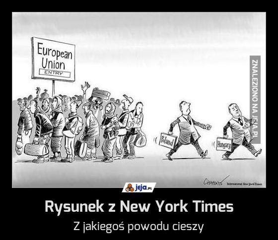 Rysunek z New York Times