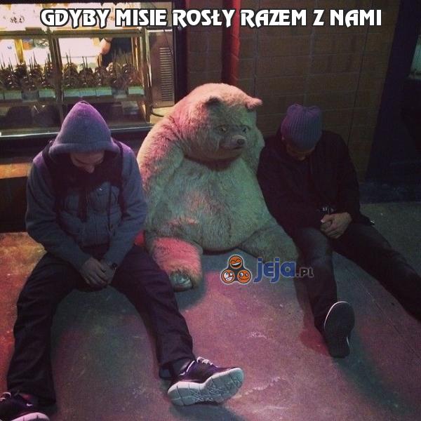 Gdyby misie rosły razem z nami