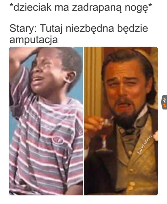Niee, tylko nie amputacja