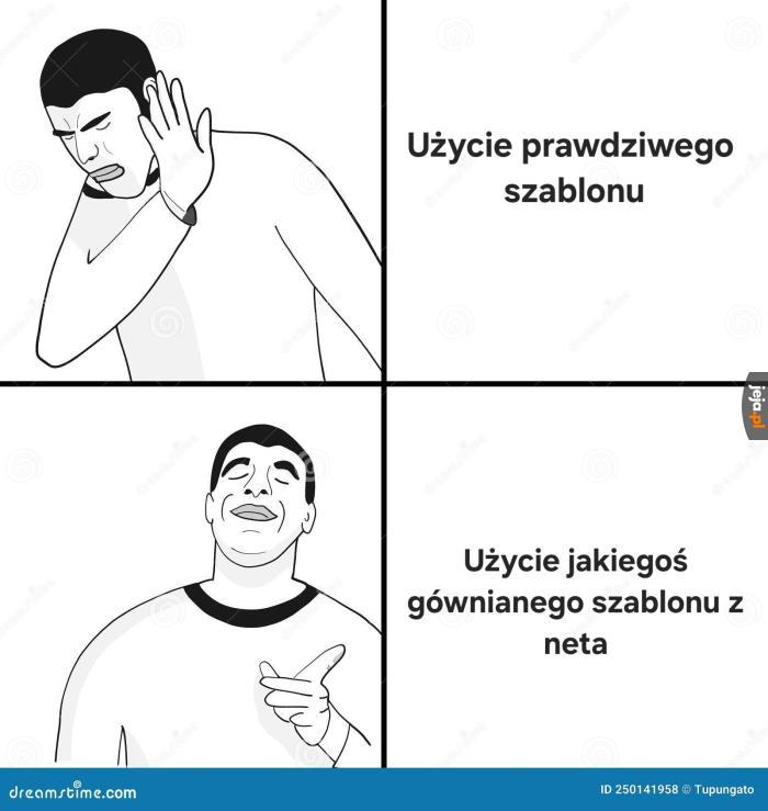 Tytuł jest oburzony tym gównianym szablonem