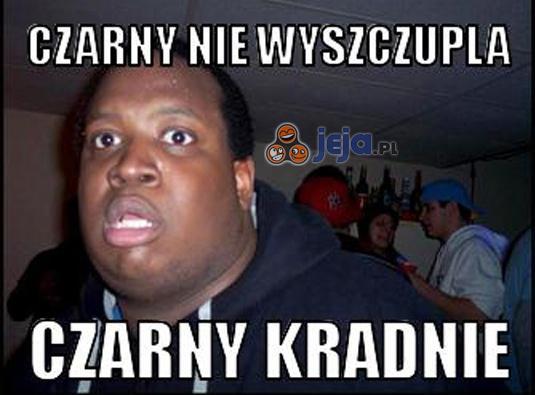 Czarny nie wyszczupla