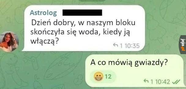 Co gwiazdy na to?