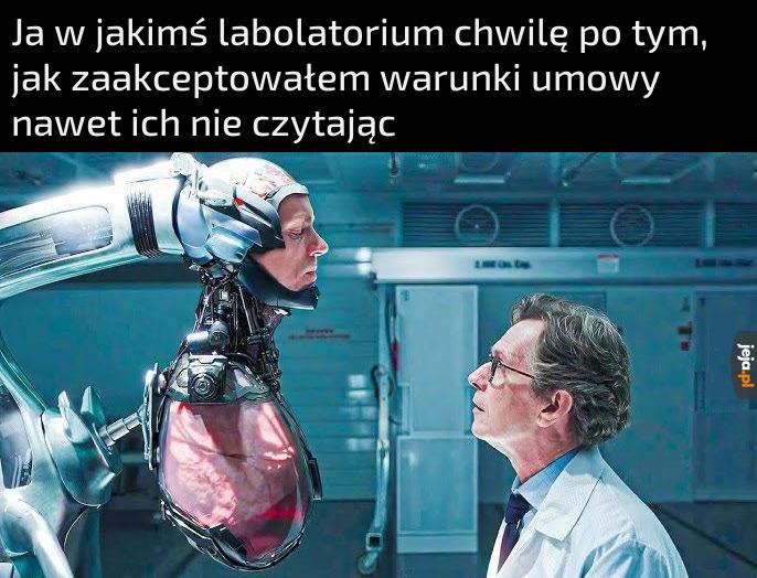 Czytajcie umowy