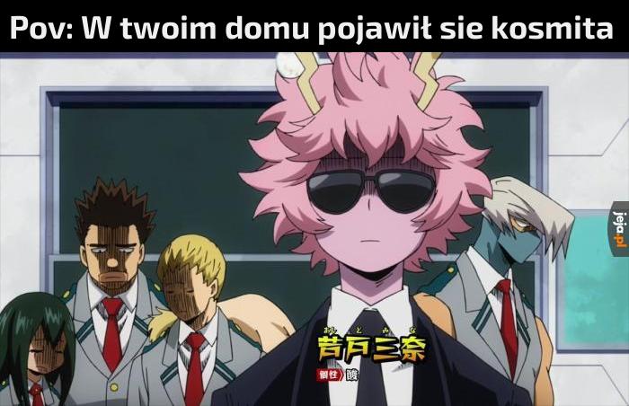 To jest poprostu jakiś facet w czerni