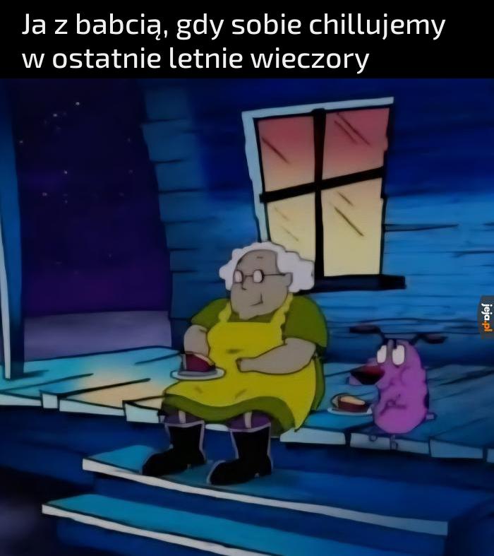 Szarlotka z babcią smakuje najlepiej