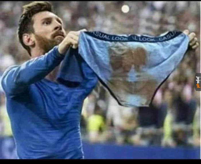 Messi kiedy zobaczy Szczęsnego na bramce