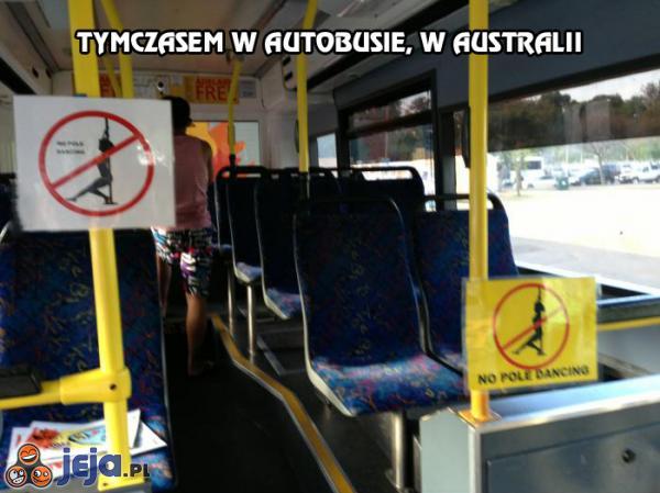 Tymczasem w autobusie, w Australii