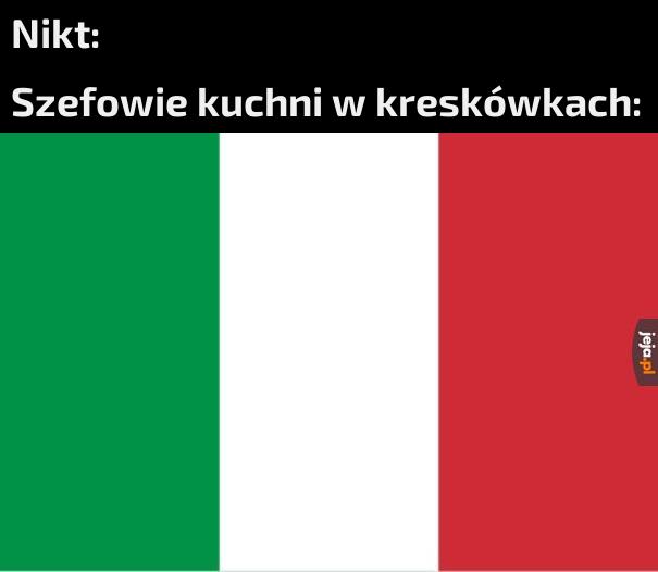 Pizza, spaghetti to moja specjalność