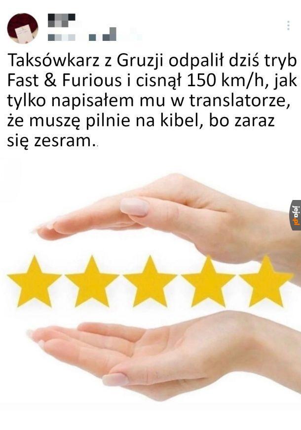 Kierowca na piątkę