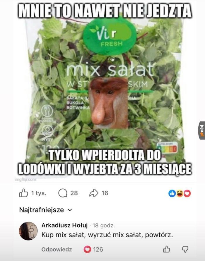 Produkt kupowany, żeby go wyrzucić