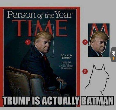 Czy Trump to Batman?