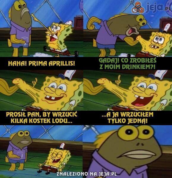 Spongebob mistrzem trollingu