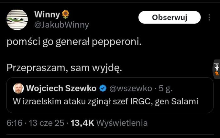 Odrobina humoru w obliczu strasznej tragedii