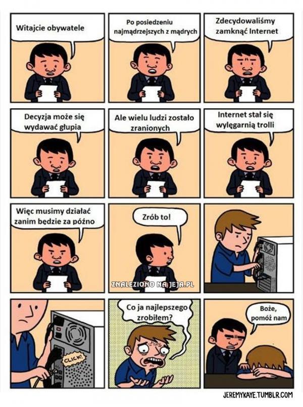 Wyłączamy internet!
