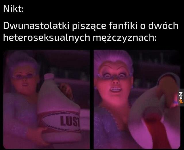 Pisanie fanfików be like: