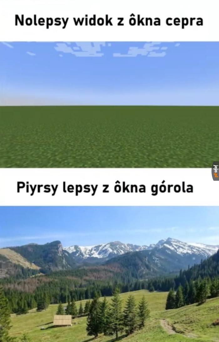 Na południu to jednak są widoki