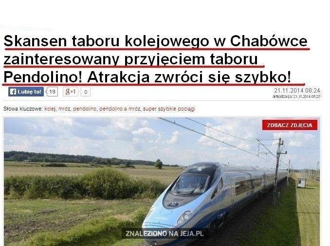 Pendolino w skansenie?