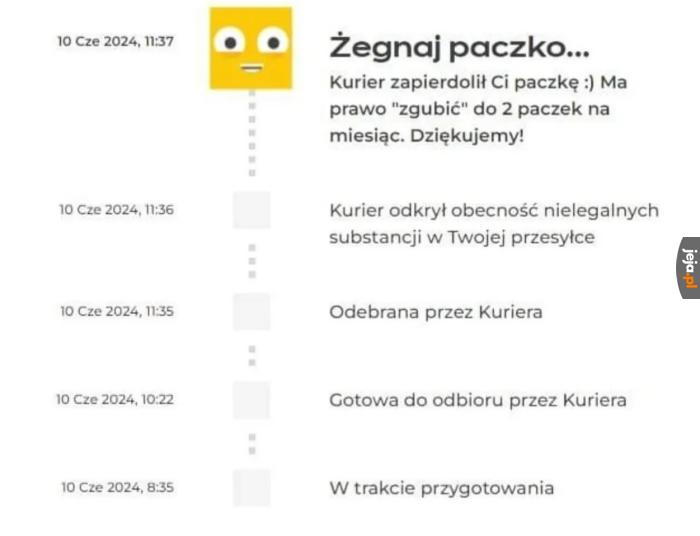 Adios paczkakos