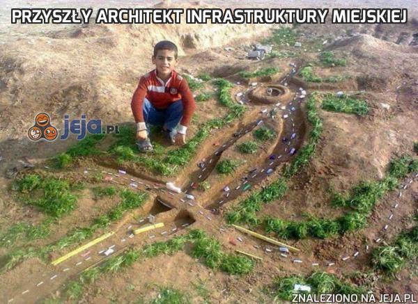 Przyszły architekt infrastruktury miejskiej