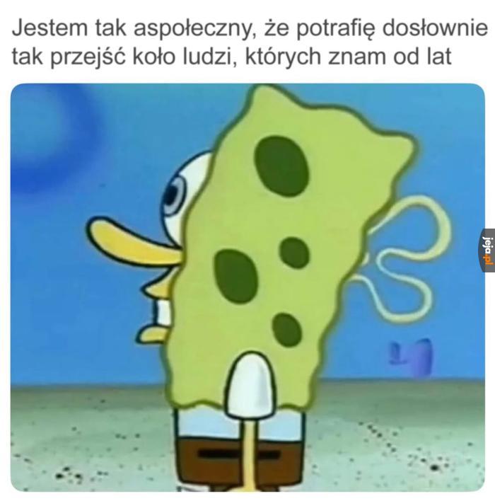 Gdy nie mam nastroju na interakcje, to jestem dosłownie duchem