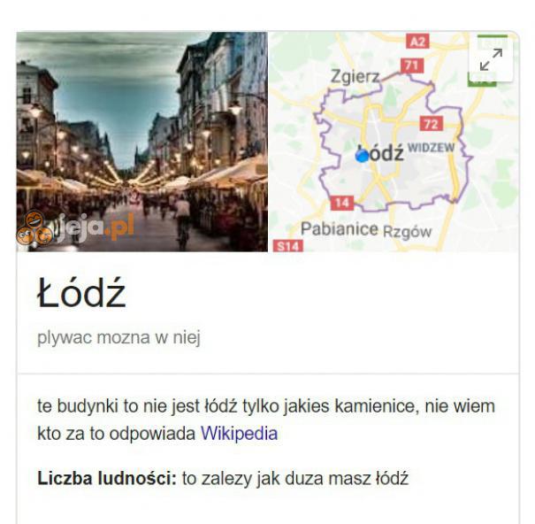Google jak zawsze dokładne