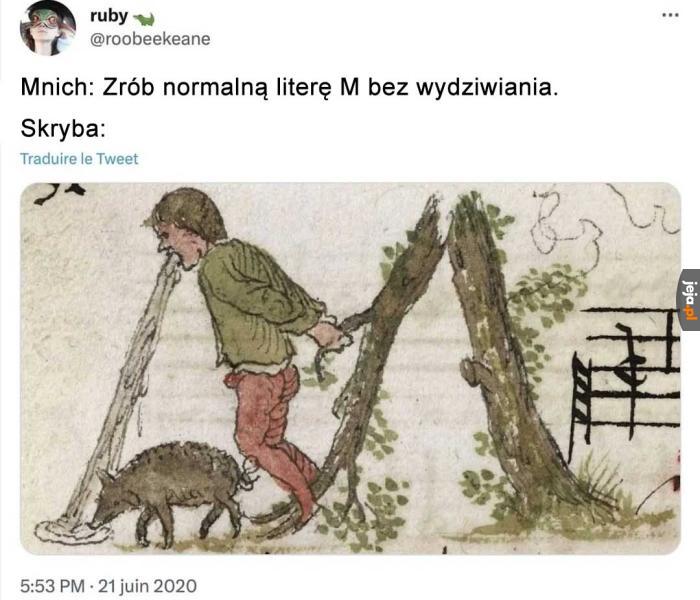 A więc tak to jest być skrybą (pozdro Otis)