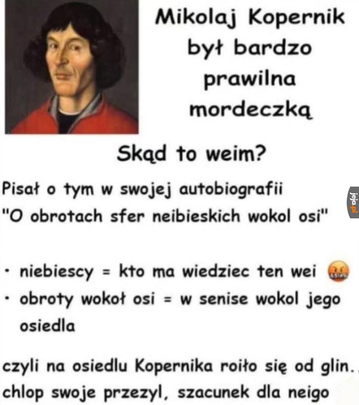 Dobry ziomek Kopernik