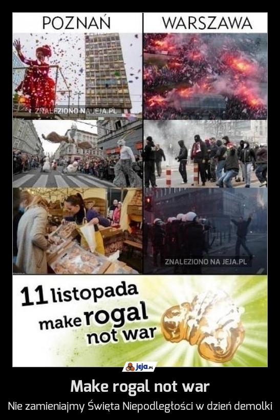 Make rogal not war