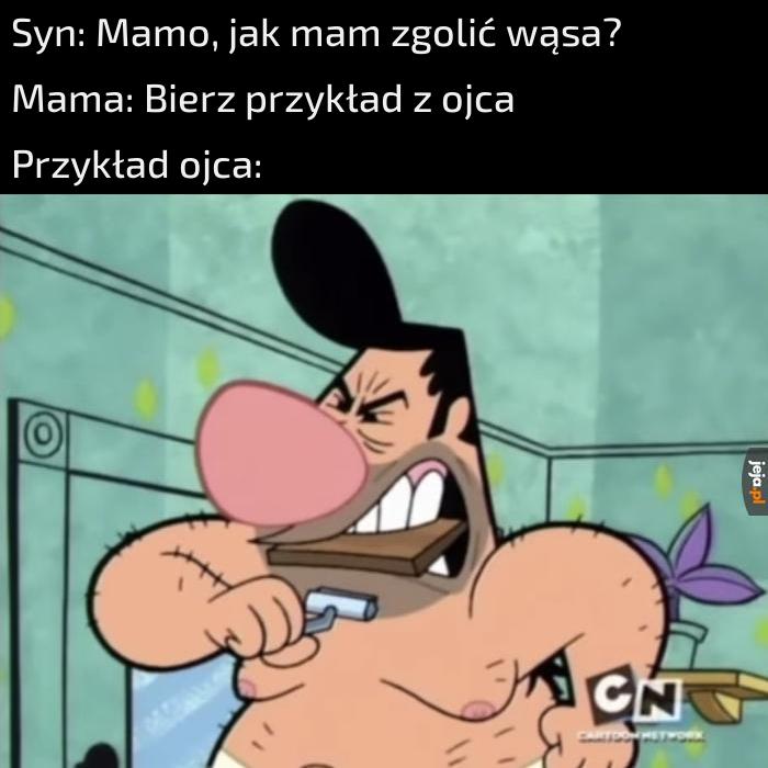 Woda i pianka do golenia są dla słabych