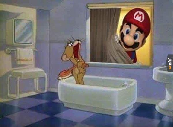 Mario podglądacz