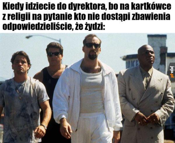 Idziemy na ścięcie z dumnie uniesionymi głowami
