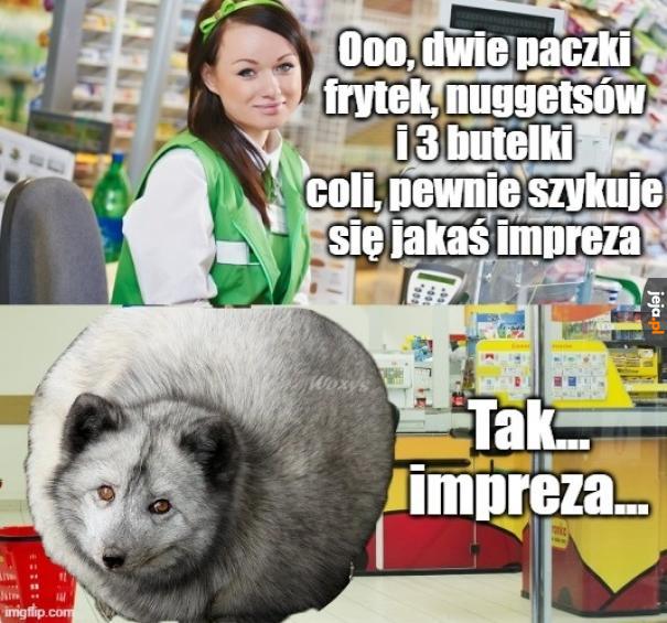 To wcale nie tak, że zjem to wszystko sama, nuh uh