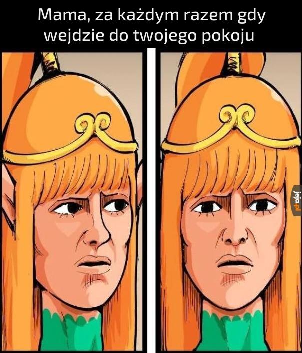 Nawet gdy dopiero co było sprzątane