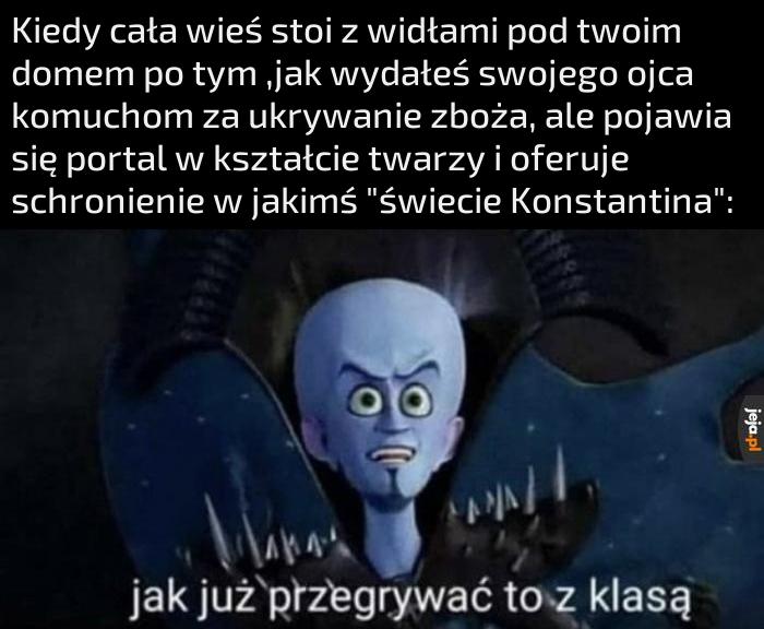 Teraz zamiast głodowania razem będziesz sam