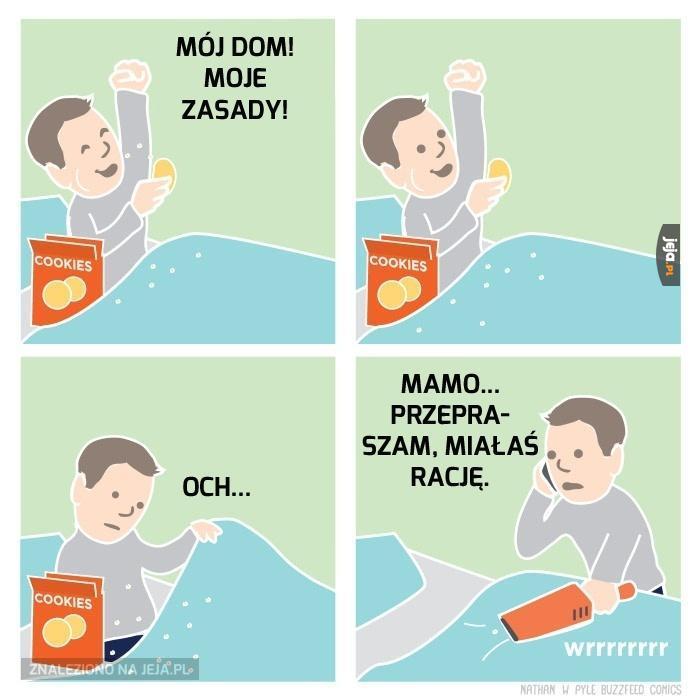 Mamo, miałaś rację...
