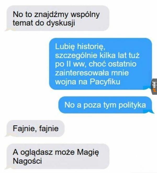 Wspólne tematy się piętrzą