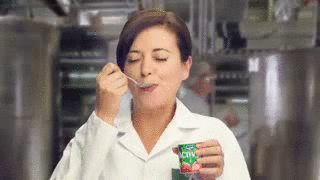 Moja reakcja na jogurt