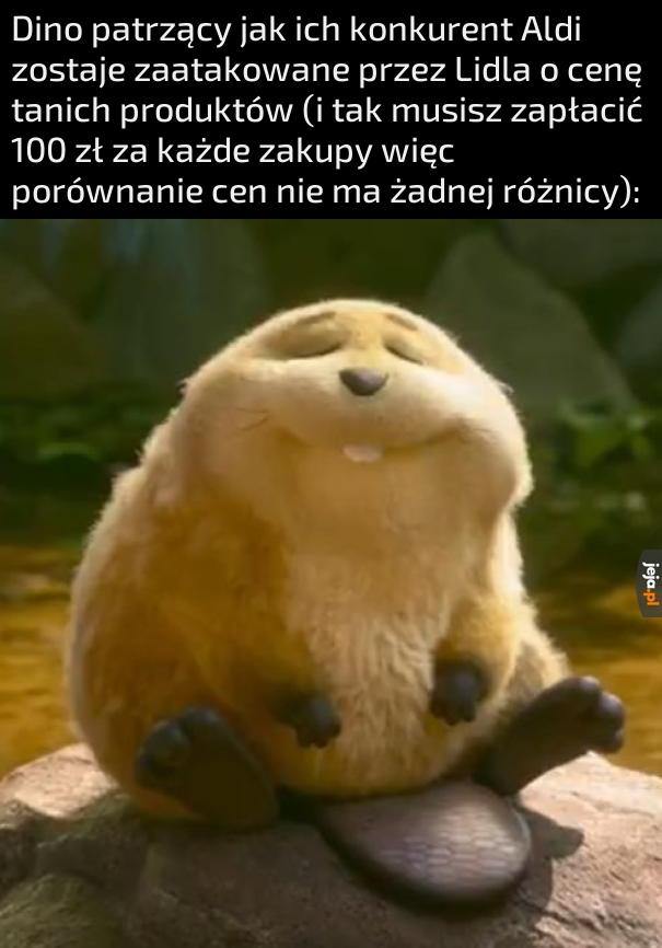 Dino zawsze na prowadzeniu