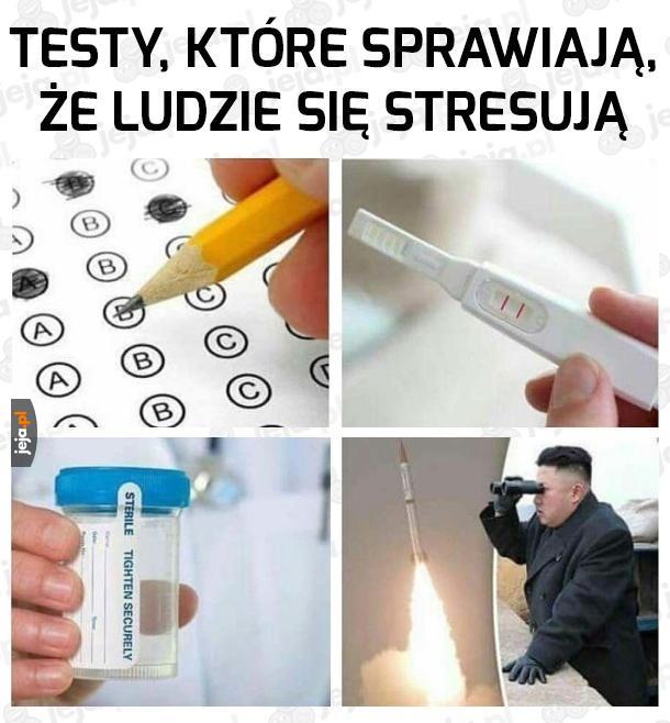 Stresujące testy