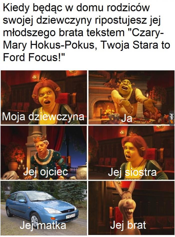 Przynajmniej ze szwagrem się dogadam
