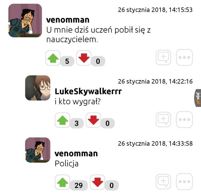 Tytuł dzowni na policję
