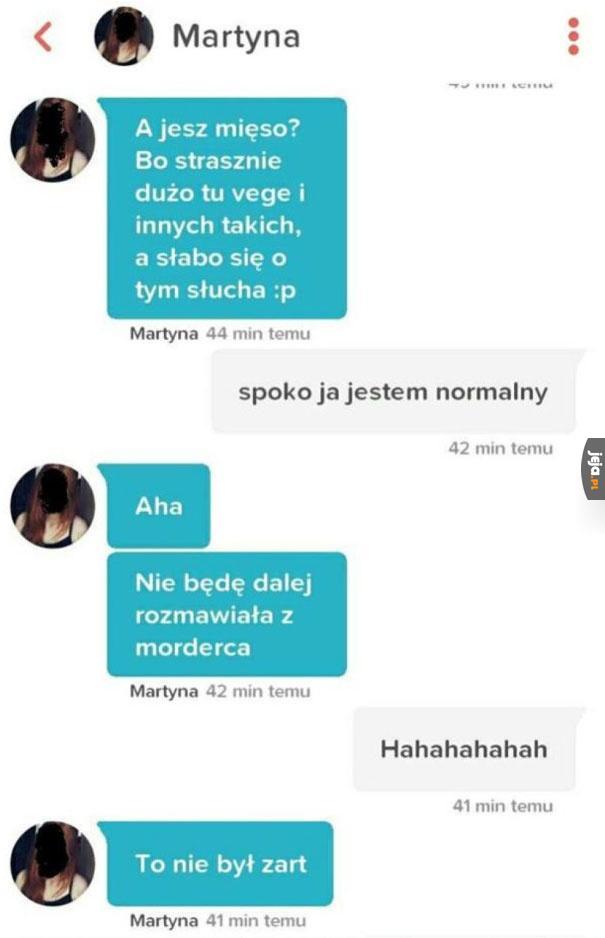 Ale go podeszła